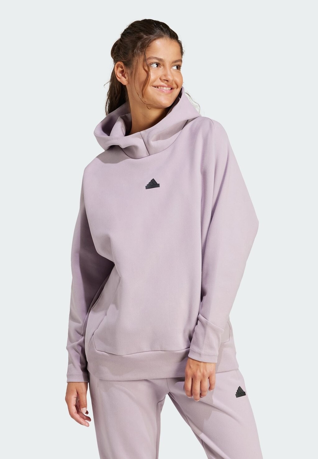 

Толстовка ZNE WINTERIZED adidas Sportswear, цвет preloved fig