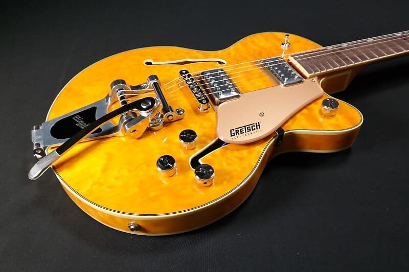 

Электрогитара Gretsch G5655T-QM Electromatic Center Block Jr. Single-Cut Quilted Maple with Bigsby Speyside 2509876542 085