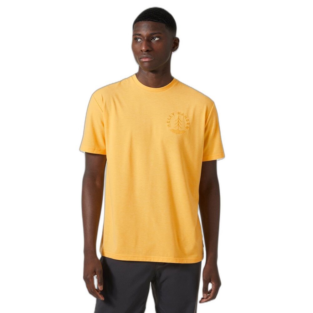 

Футболка Helly Hansen Skog Recycled Graphic, желтый