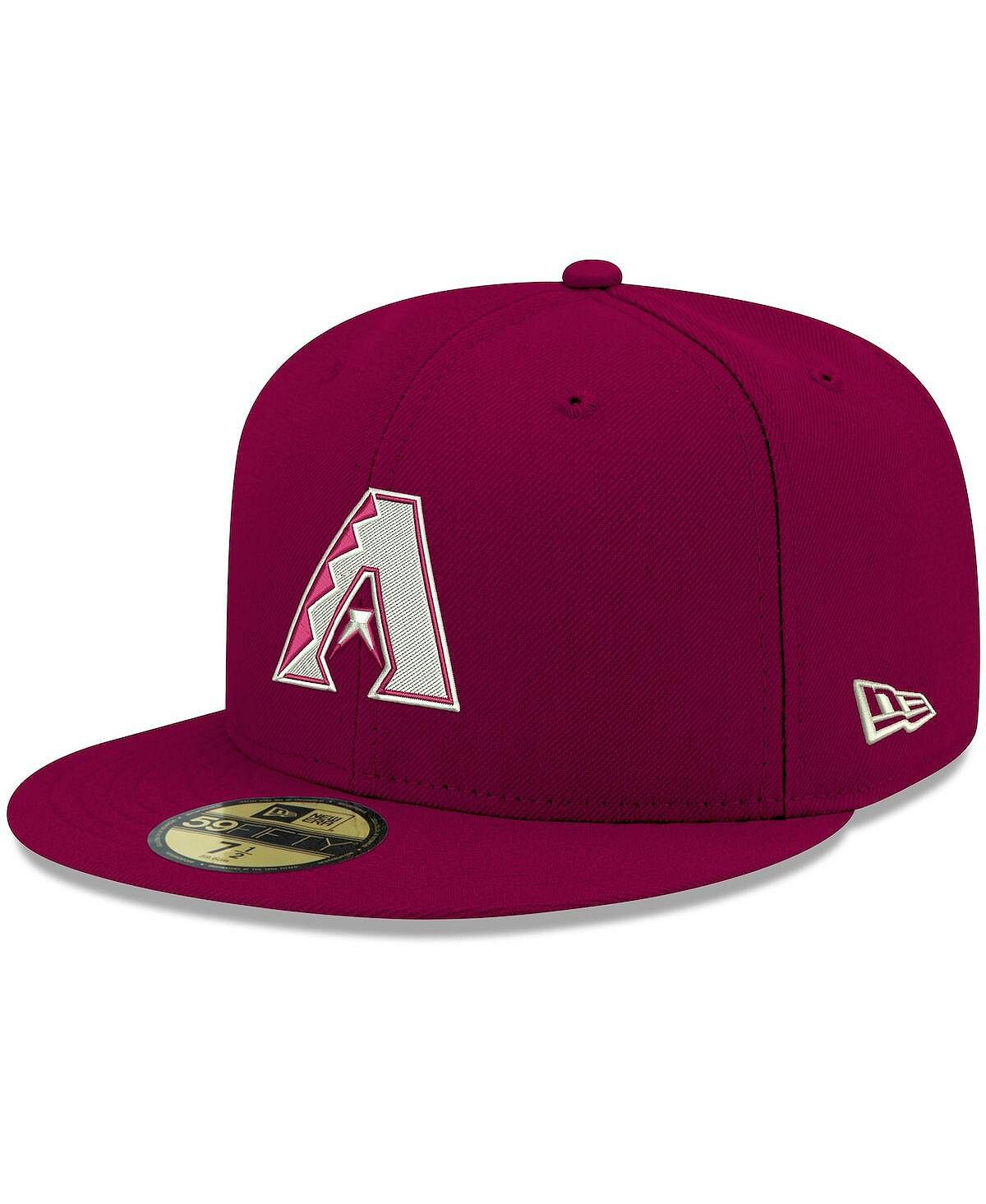 

Мужская кепка с логотипом Cardinal Arizona Diamondbacks белая 59FIFTY New Era