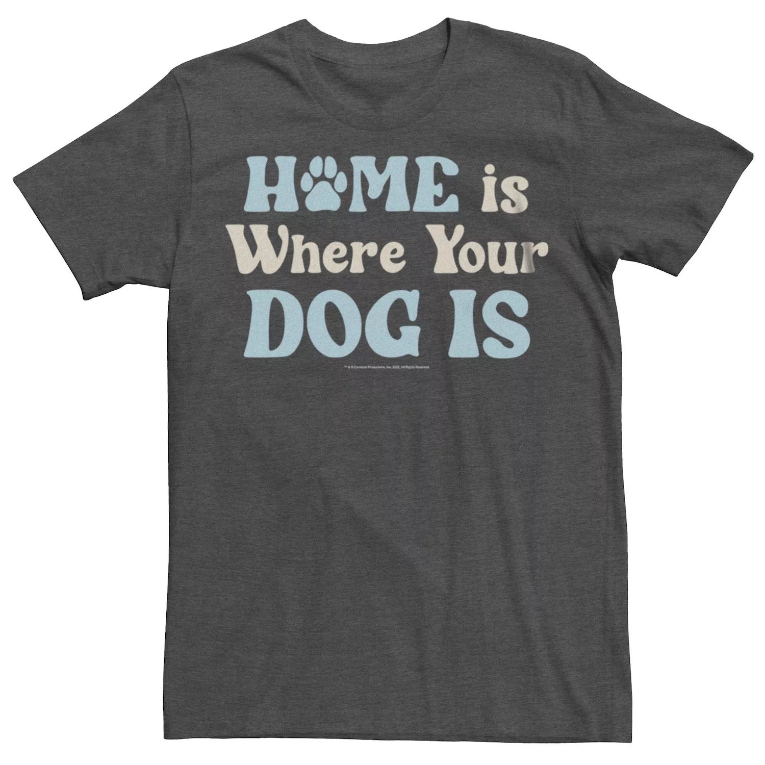 Мужская футболка с рисунком «A Dog’s Purpose: дом там, где ваша собака» Licensed Character