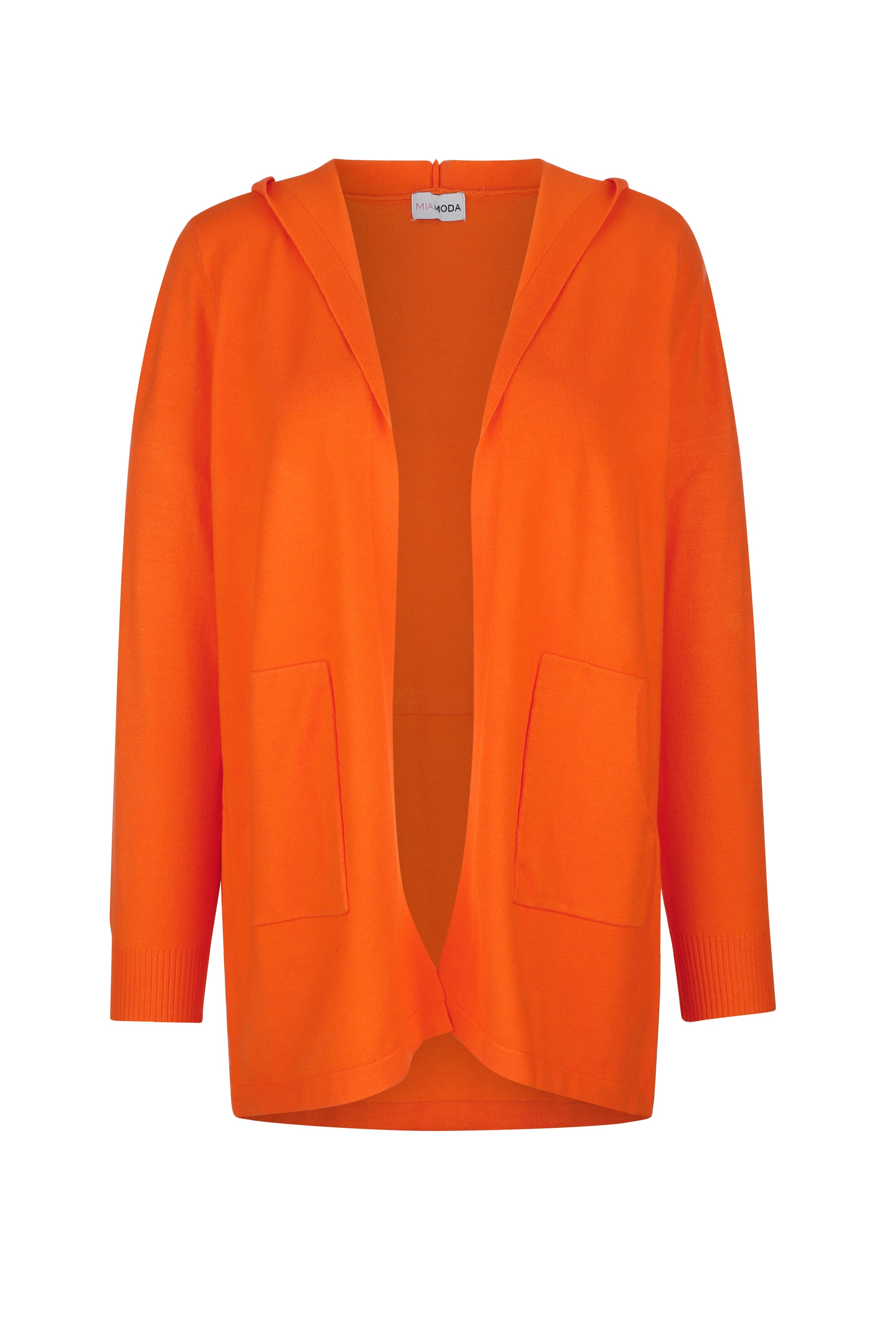 Толстовка MIAMODA Strickjacke, цвет neon orange