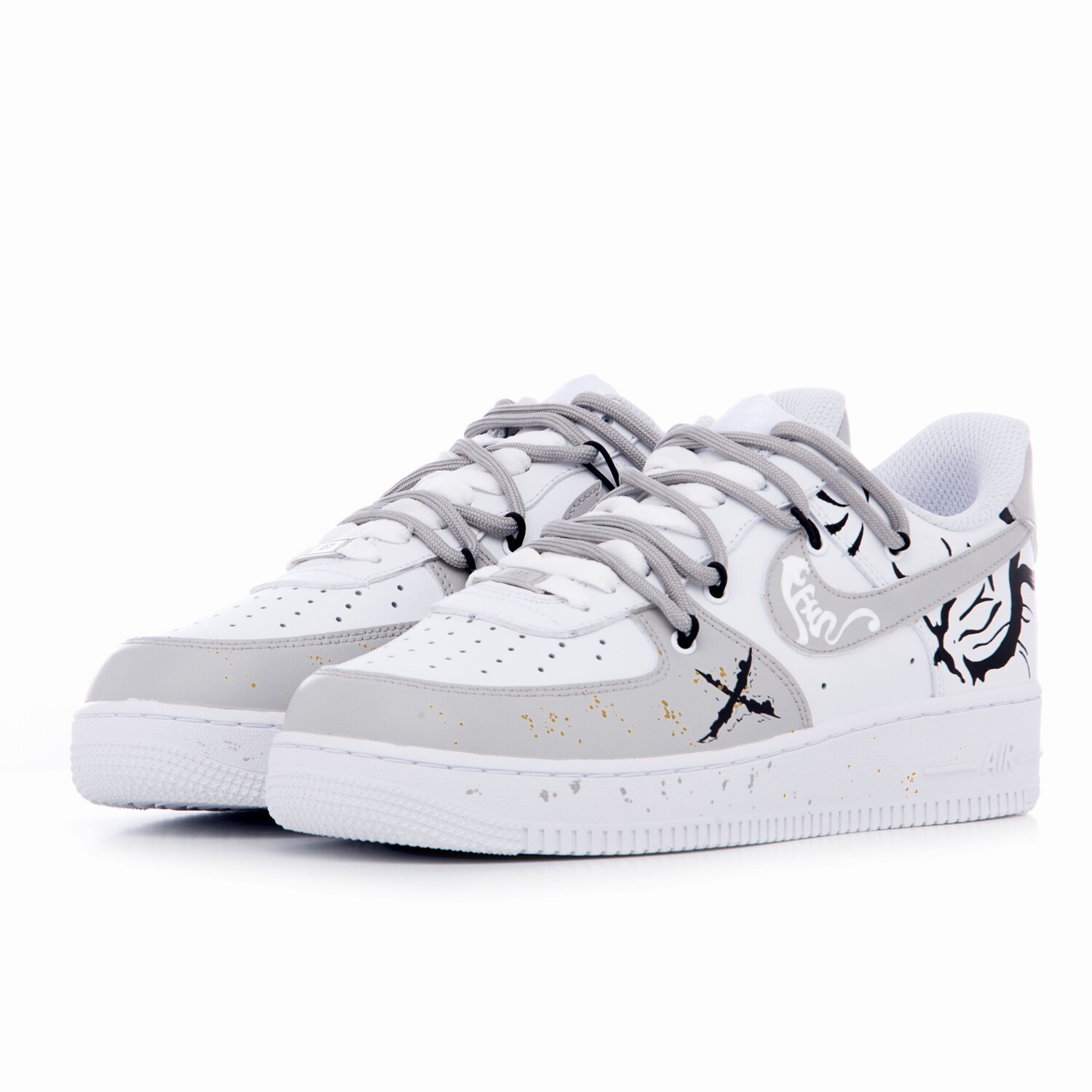 

Мужские кроссовки для скейтбординга Nike Air Force 1, Light Gray