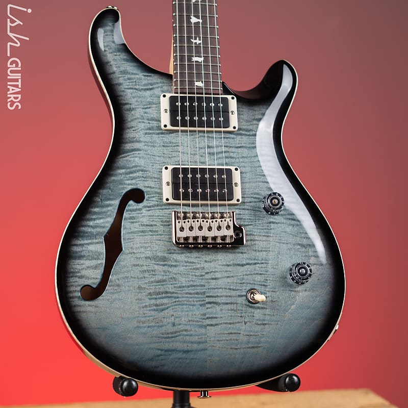 Электрогитара PRS CE 24 Semi-Hollow Electric Guitar Faded Blue Smokeburst