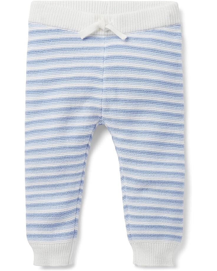 

Брюки Janie and Jack Stripe Sweater Pants, синий