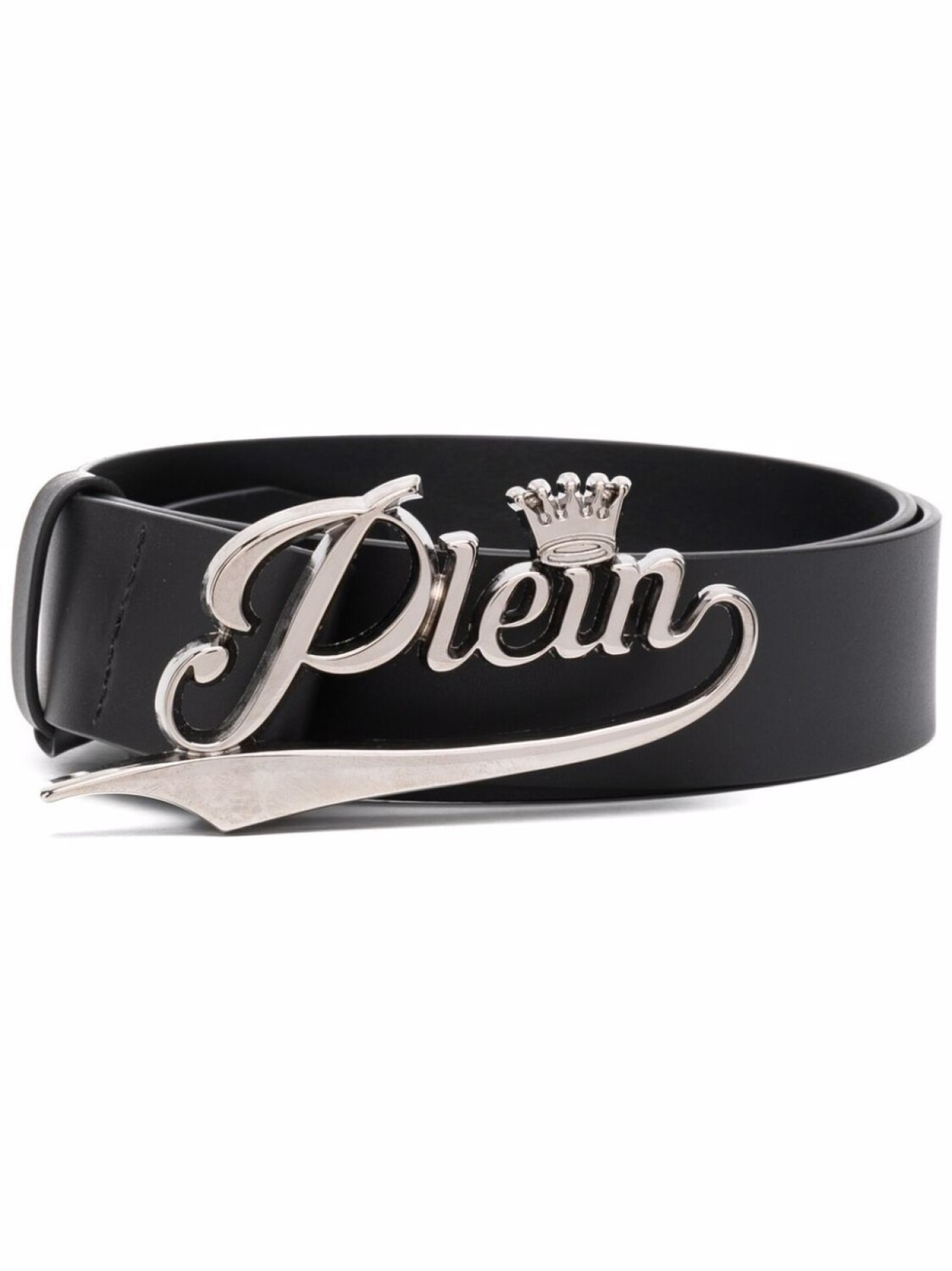 

Philipp Plein ремень с пряжкой-логотипом, черный