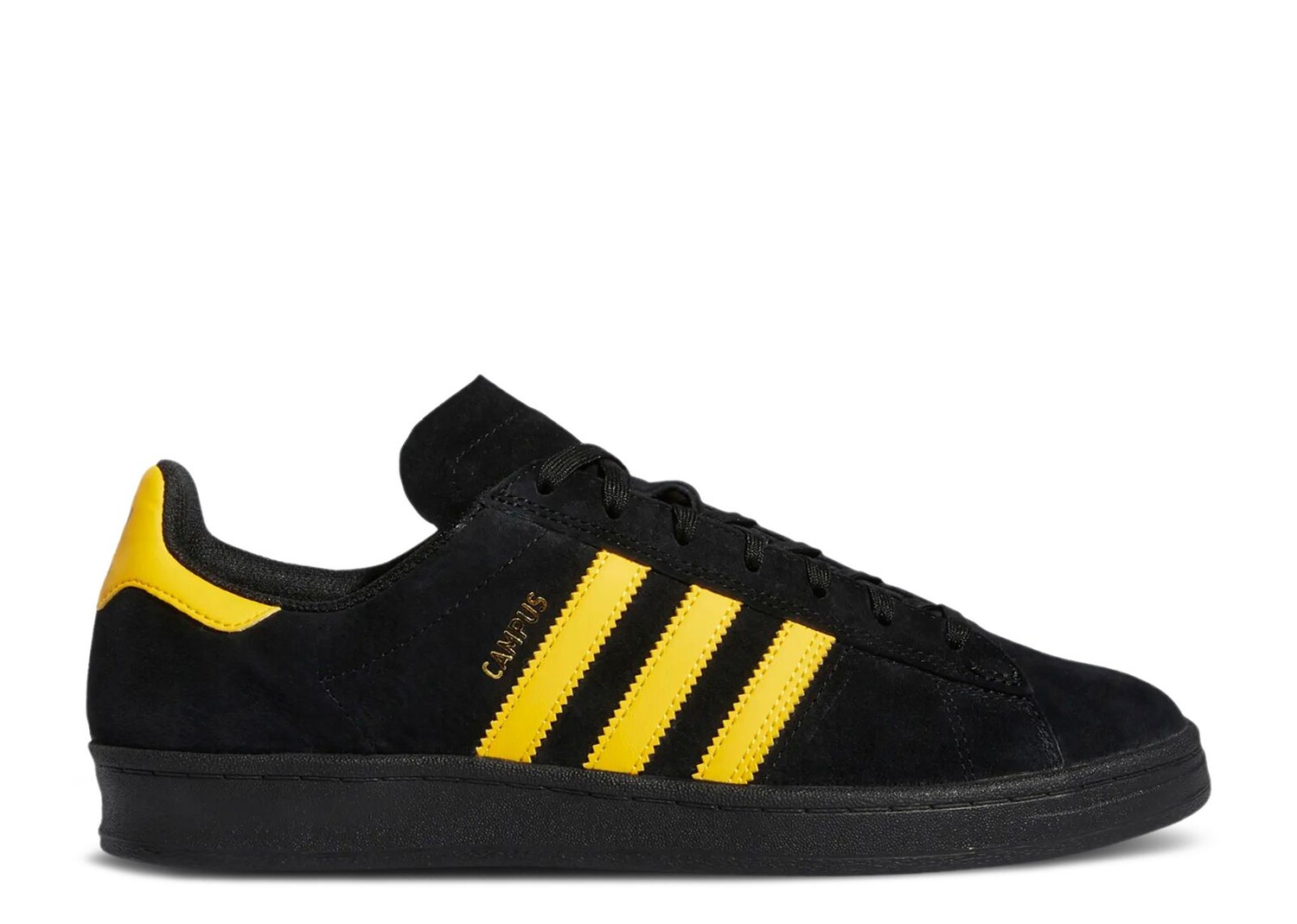 

Кроссовки adidas Campus Adv 'Black Bold Gold', черный, Черный;желтый