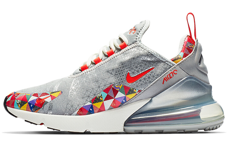 

Nike Wmns Air Max 270 Китайский Новый год Серый Хизер/Красный Университет