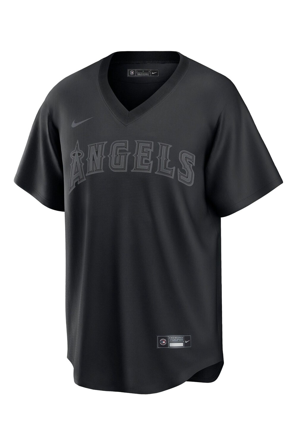 

Футболка Nike с тройным логотипом Fanatics Los Angeles Angels of Anaheim Nike, черный