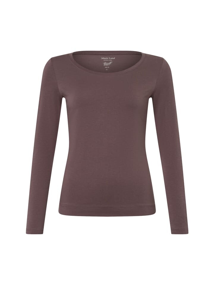 

Футболка Marie Lund Langarmshirt, цвет schoko