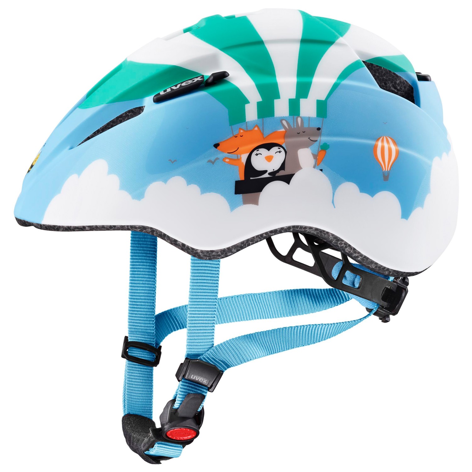 шлем защитный uvex heyya blue confetti Велосипедный шлем Uvex Kid's Kid 2 CC, цвет Ballon Matt