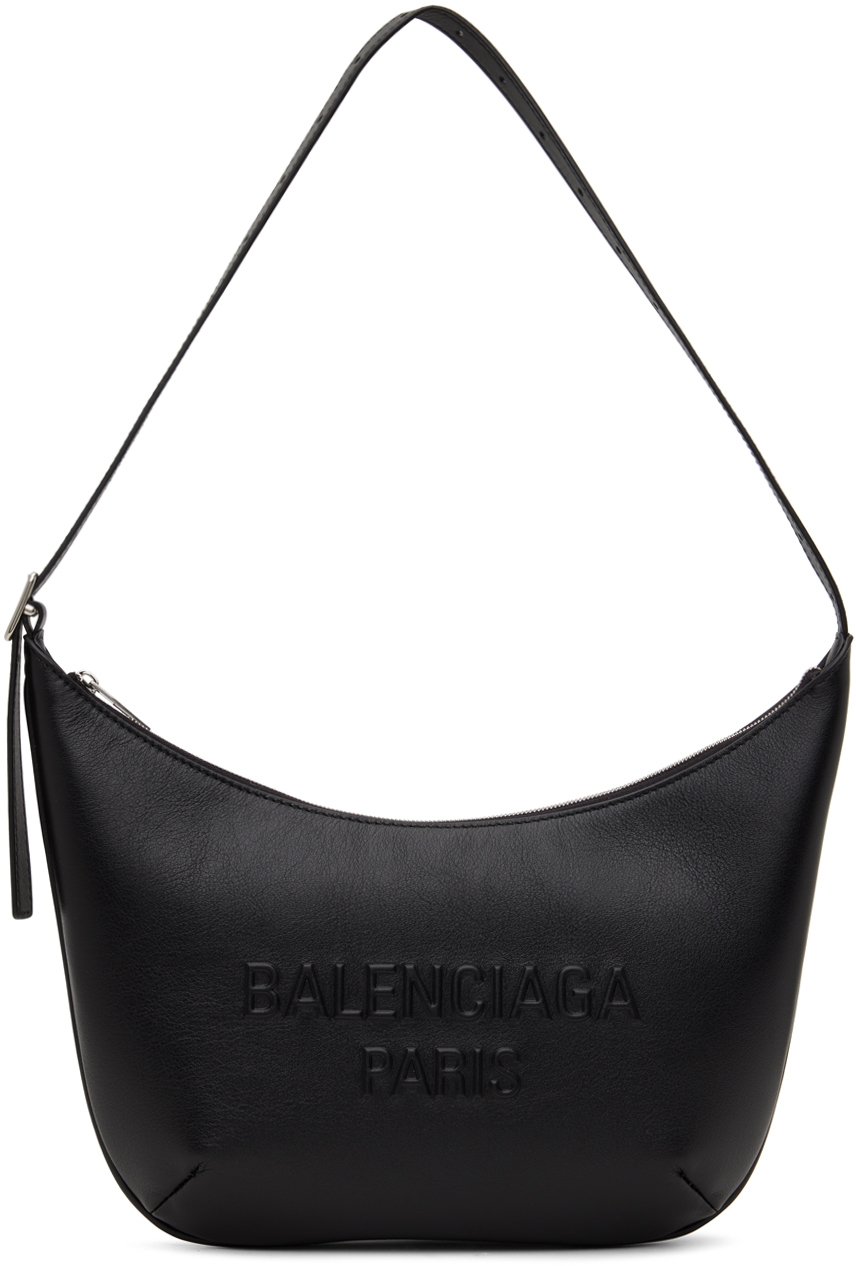 Черная сумка-слинг Mary-Kate Balenciaga