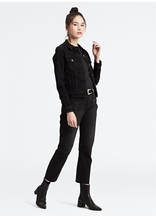 черные женские джинсовые брюки levis Женские укороченные джинсовые брюки Levis