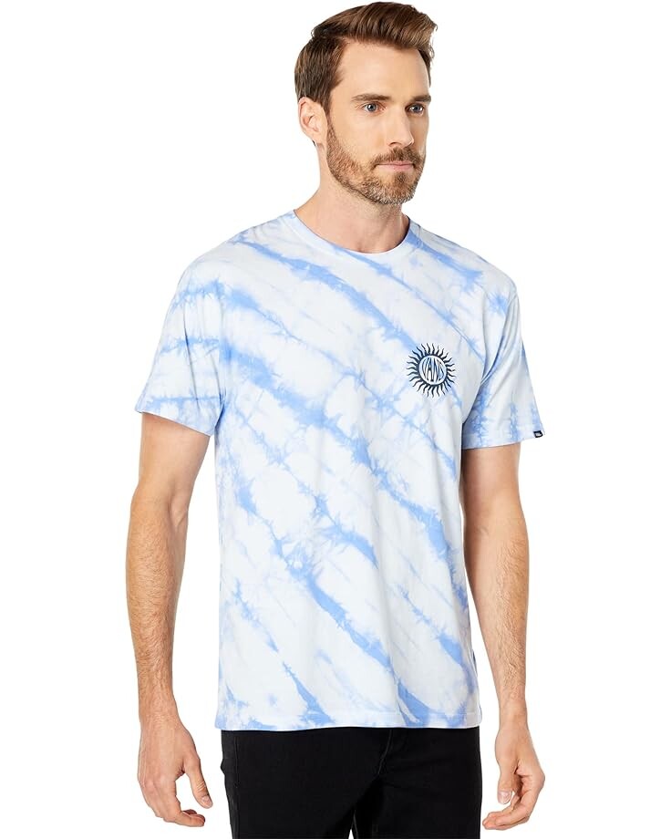 

Футболка Vans Trippy Thoughts Tie-Dye Short Sleeve Tee, цвет Ballad Blue
