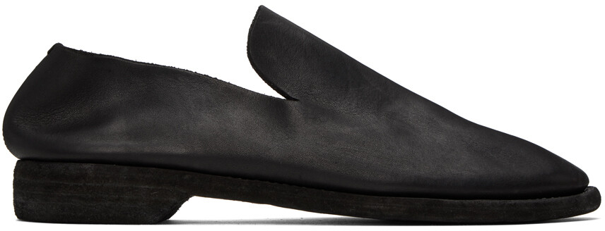 

Черные лоферы 100 Guidi