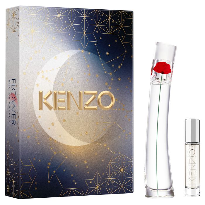 Женская туалетная вода Flower By Kenzo Eau de Parfum Estuche de Mujer Kenzo, EDP 100 ml + Body Lotion 75 ml + Mini kenzo amour eau de parfum