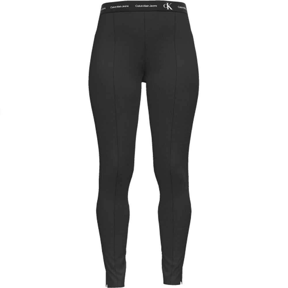 

Леггинсы Calvin Klein Jeans Logo Elastic Milano, серый