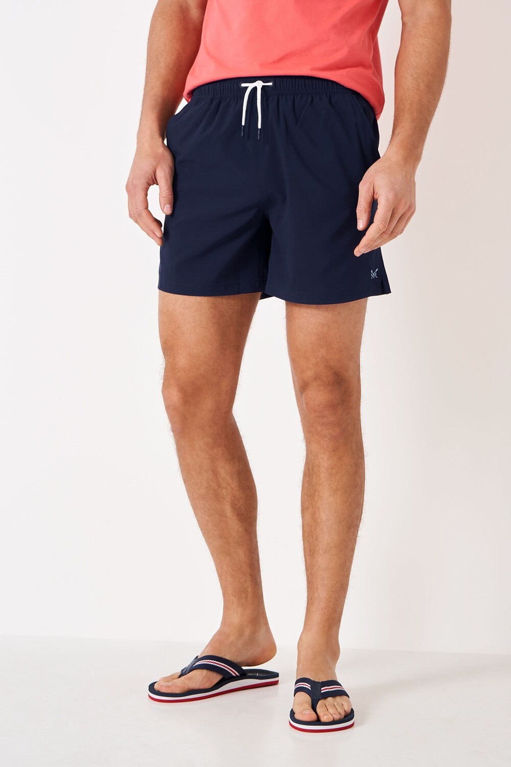 

Классические синие шорты в повседневном стиле Crew Clothing Company, синий