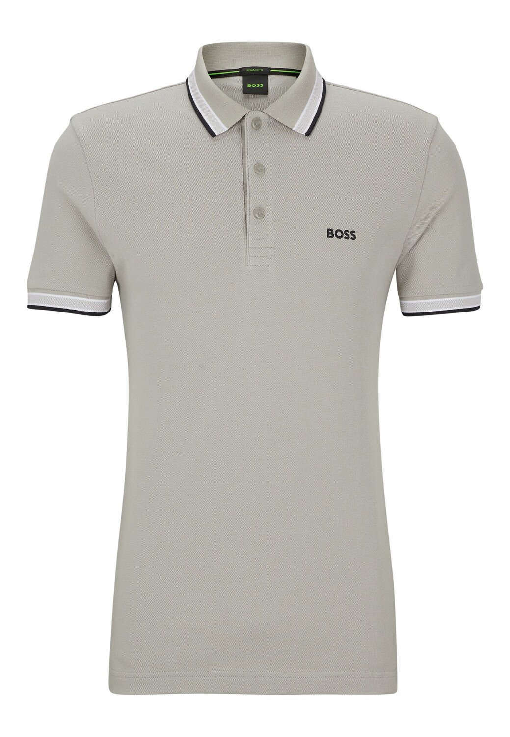 

Рубашка поло BOSS PADDY Regular Fit, серый