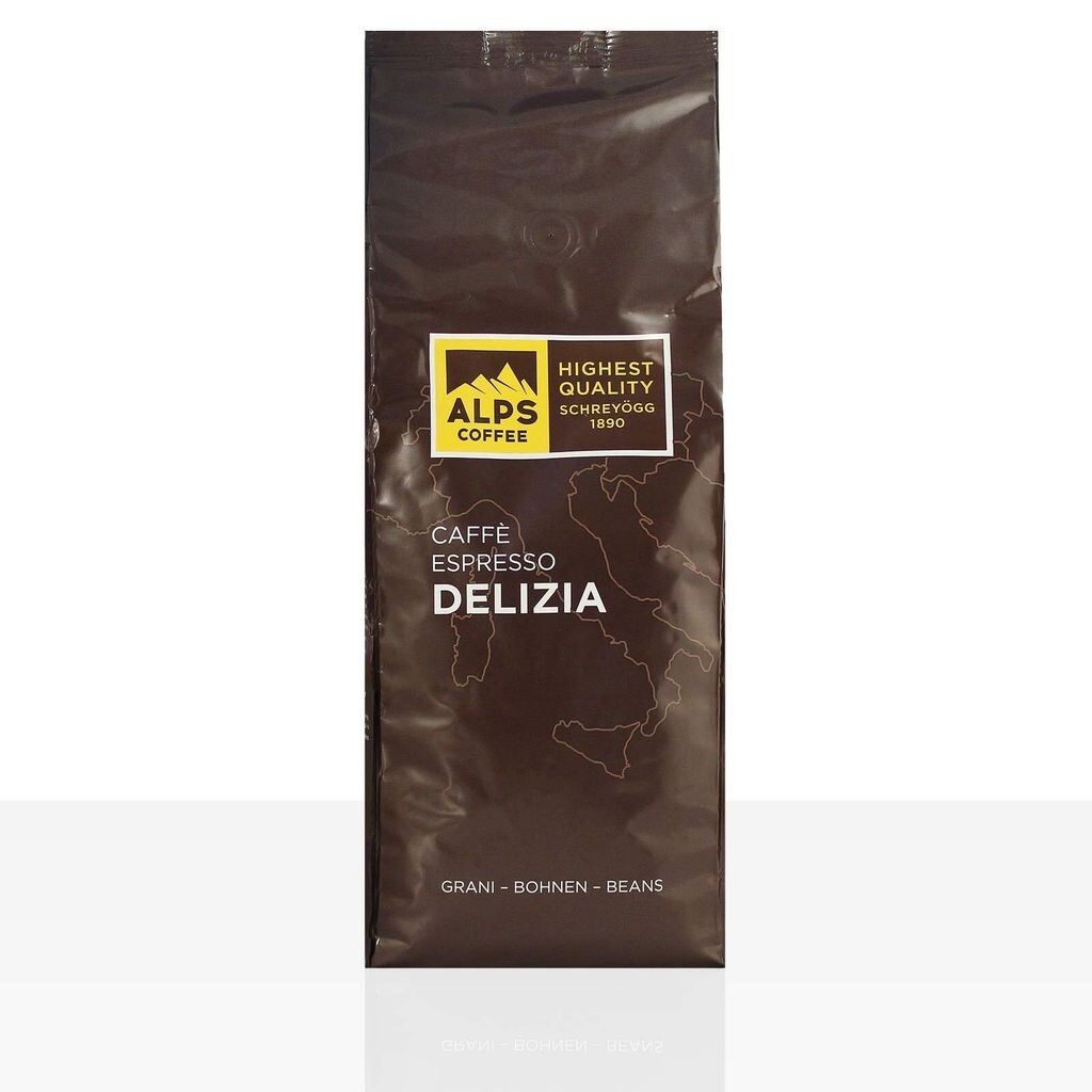 

Schreyögg Alps Coffee Caffe Espresso Delizia 1кг кофе в зернах