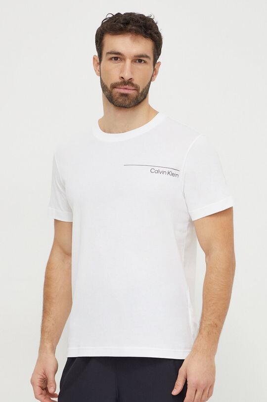 

Хлопковая футболка Calvin Klein, белый