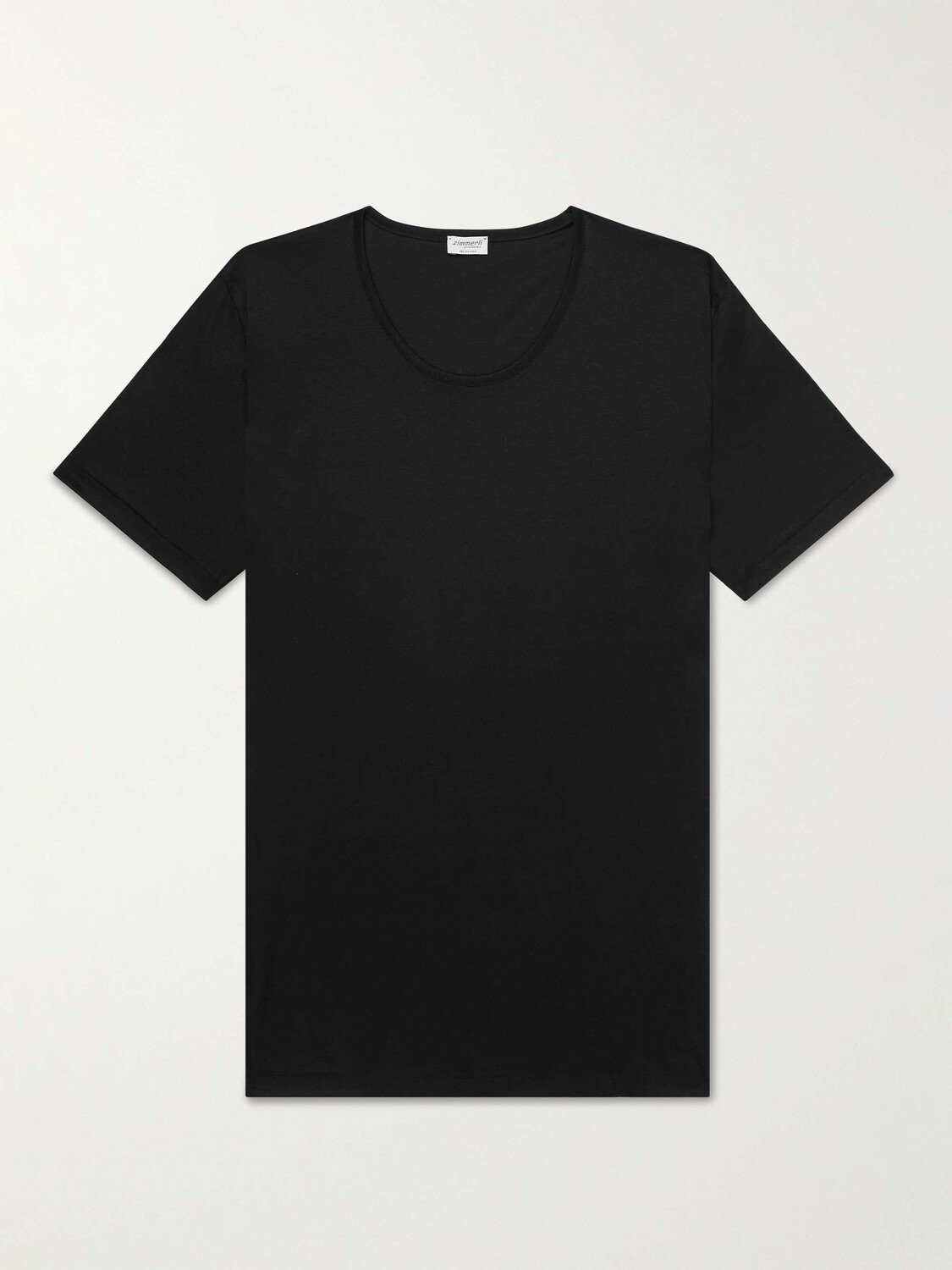 

Футболка Sea Island из хлопкового джерси Zimmerli, черный