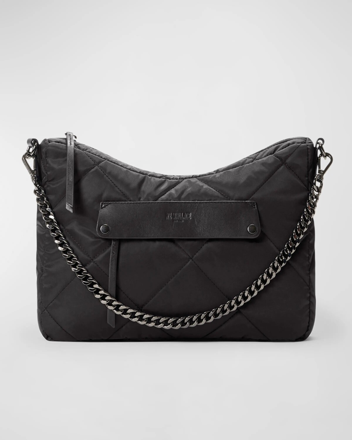 

Стеганая нейлоновая сумка через плечо Madison Everyday MZ WALLACE, цвет Black
