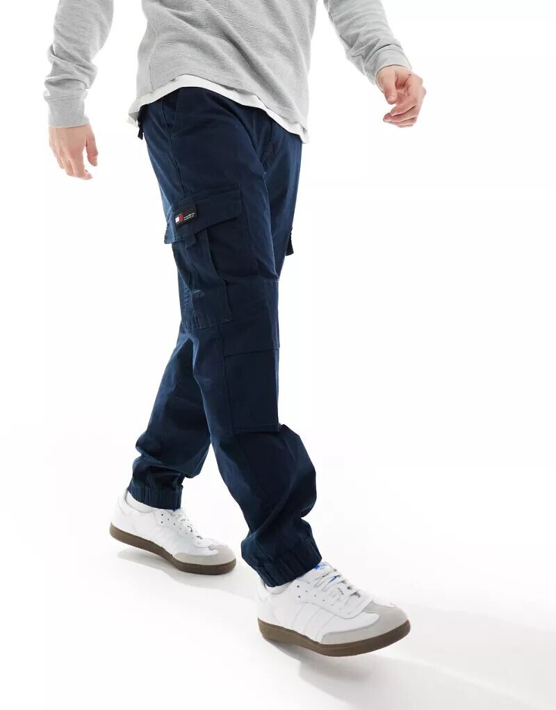 

Темно-синие брюки карго Tommy Jeans Ethan