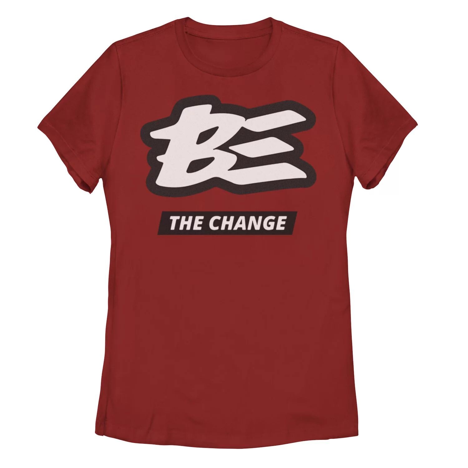 

Детская футболка с логотипом в уличном стиле «Be The Change»