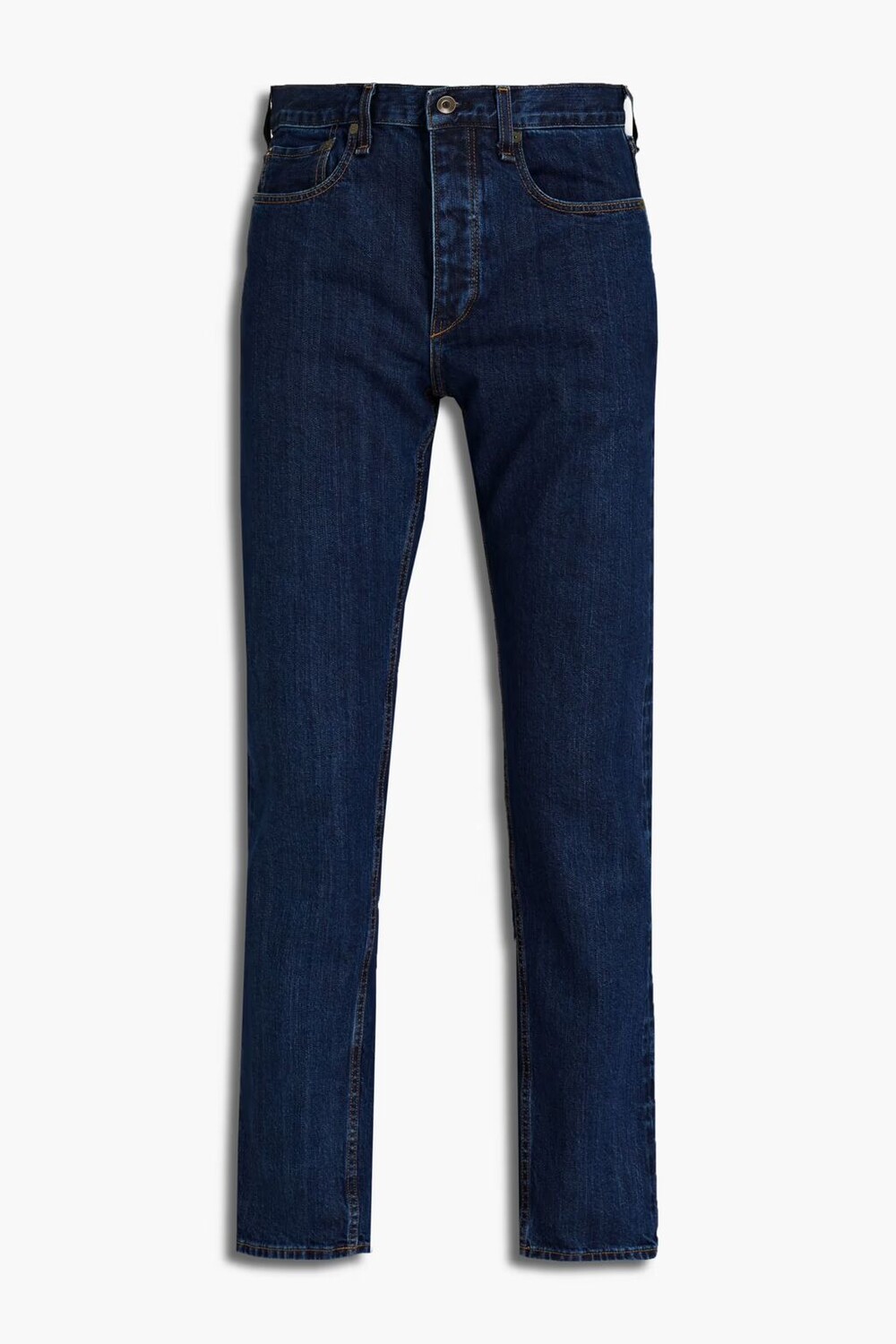 

Джинсы узкого кроя из денима Rag & Bone, темный деним