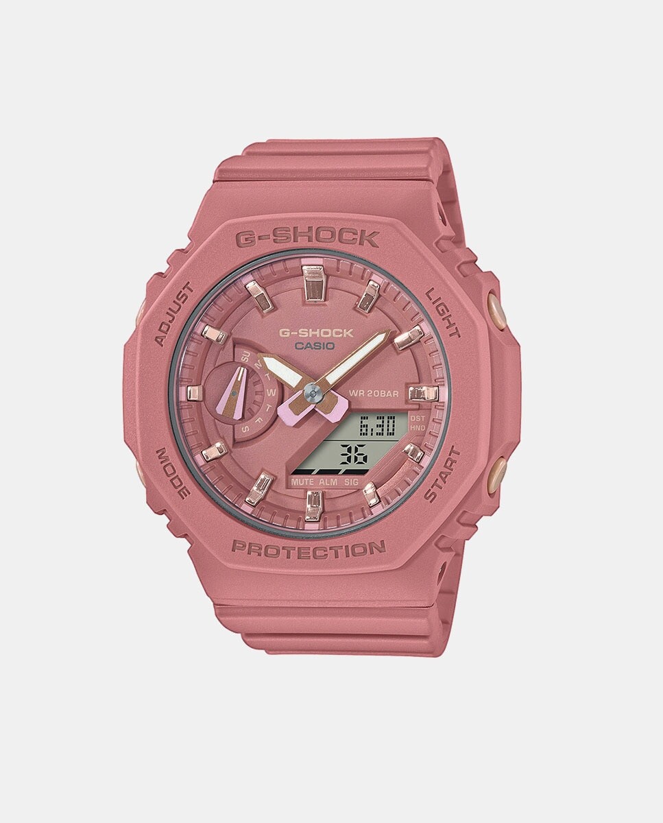 

G-Shock GMA-S2100-4A2ER Женские розовые пластиковые часы Casio, розовый