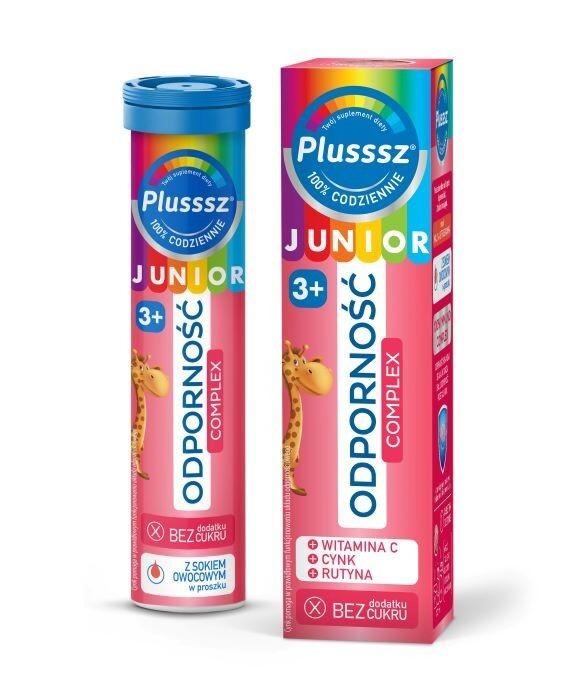 

Витамины для детей Plusssz Junior Odporność Complex Tabletki , 20 шт