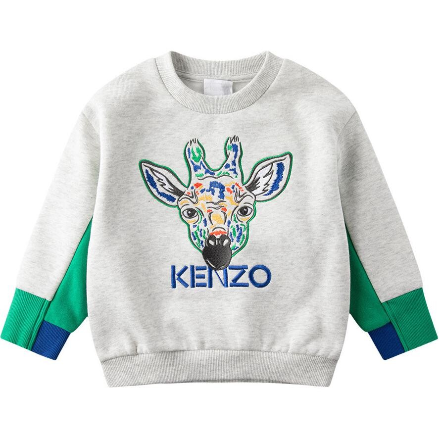 

Детская толстовка Kenzo, серый
