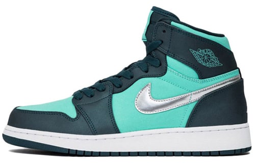 

Кроссовки Jordan 1 Retro High Hyper Jade Metallic Silver (GS)