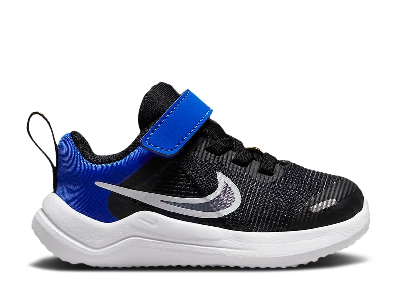 

Кроссовки Nike Downshifter 12 Next Nature Td 'Black Racer Blue', черный