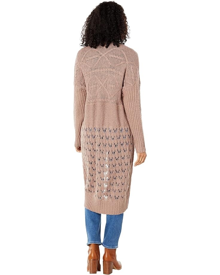 

Свитер Saltwater Luxe London Long Sleeve Sweater Duster, цвет Mauve