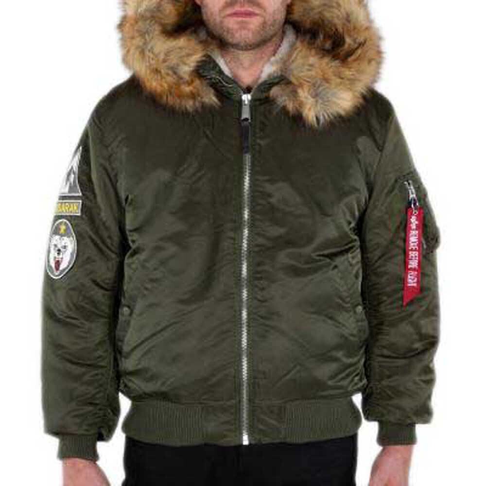 

Куртка Alpha Industries MA-1 Arctic, зеленый