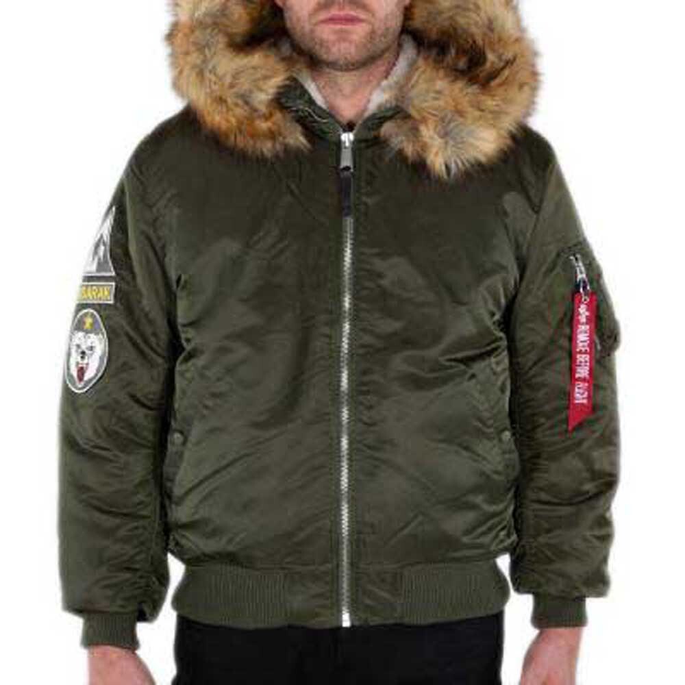 Куртка Alpha Industries MA-1 Arctic, зеленый