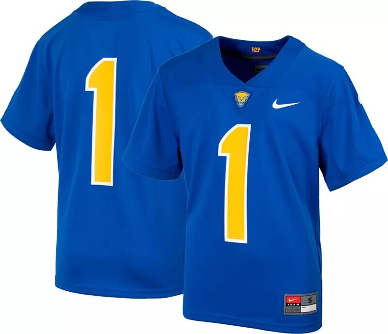 

Синяя реплика футбольной майки Nike Youth Pitt Panthers #1