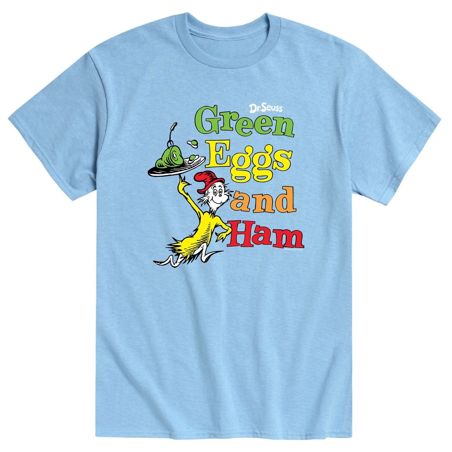 

Мужская футболка Dr. Seuss Green Eggs & Ham Licensed Character