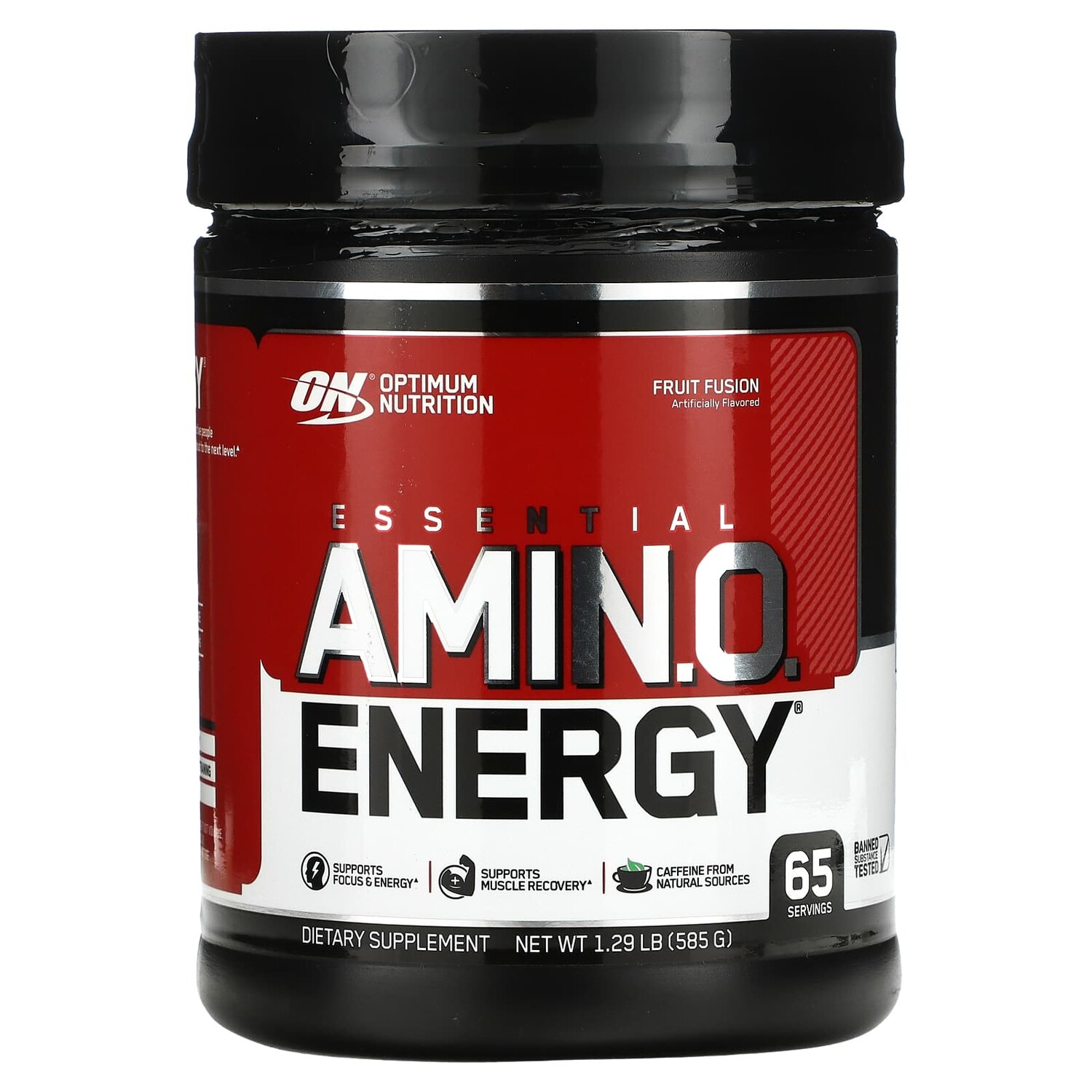 

ESSENTIAL AMIN.O. ENERGY, фруктовый вкус, 585 г (1,29 фунта), Optimum Nutrition