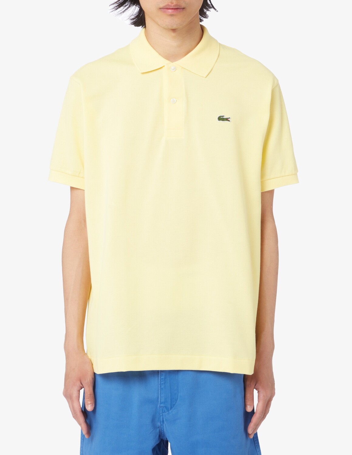 

Классическая рубашка-поло с короткими рукавами Lacoste, желтый