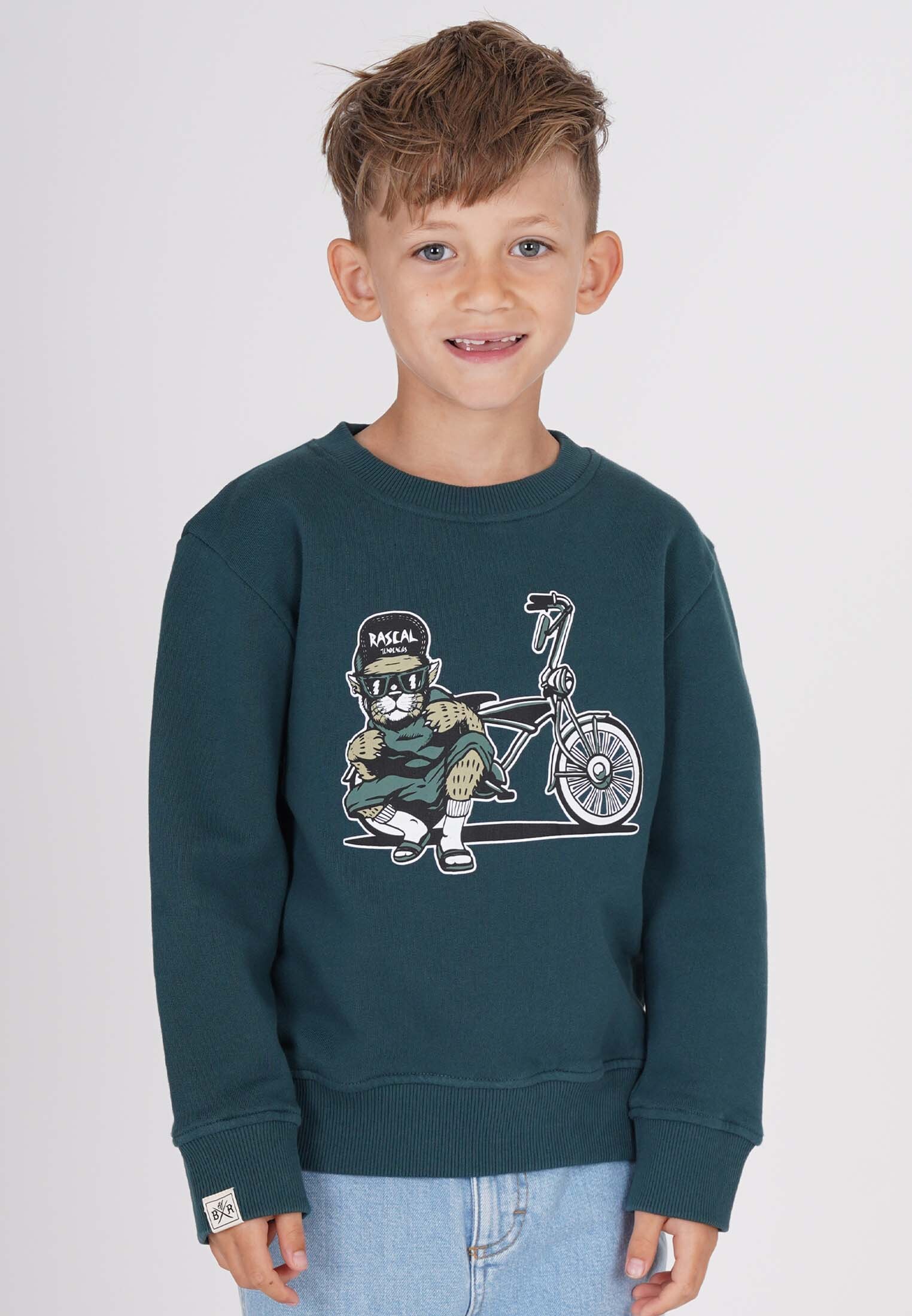 Пуловер Band of Rascals Sweatwear Low Rider, цвет racing green