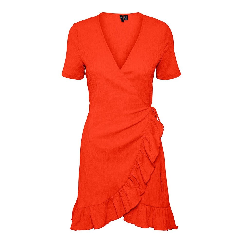 

Короткое платье Vero Moda Haya Short Sleeve, красный