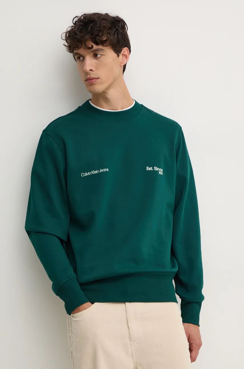 

Толстовка Calvin Klein Jeans, зеленый