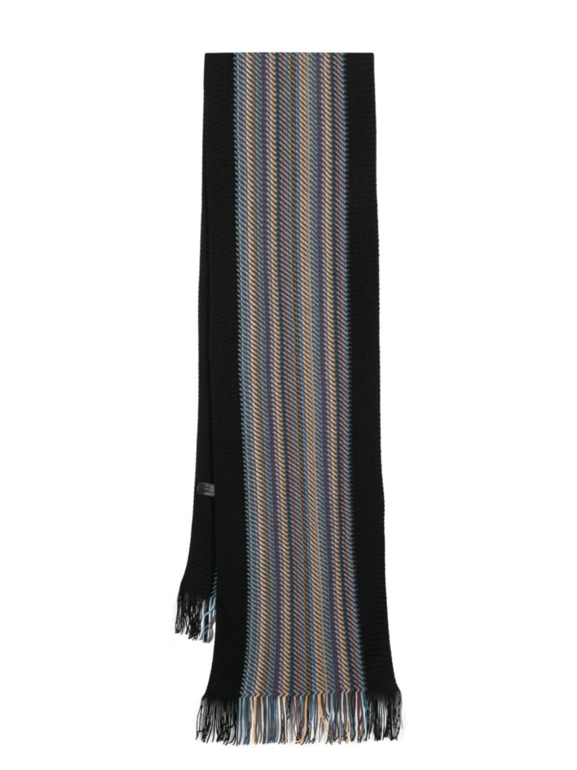 

Missoni полосатый шарф, черный