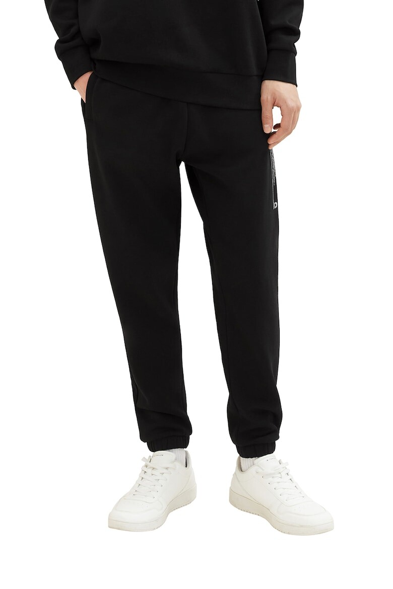 

Спортивные брюки с галстуком Tom Tailor, черный