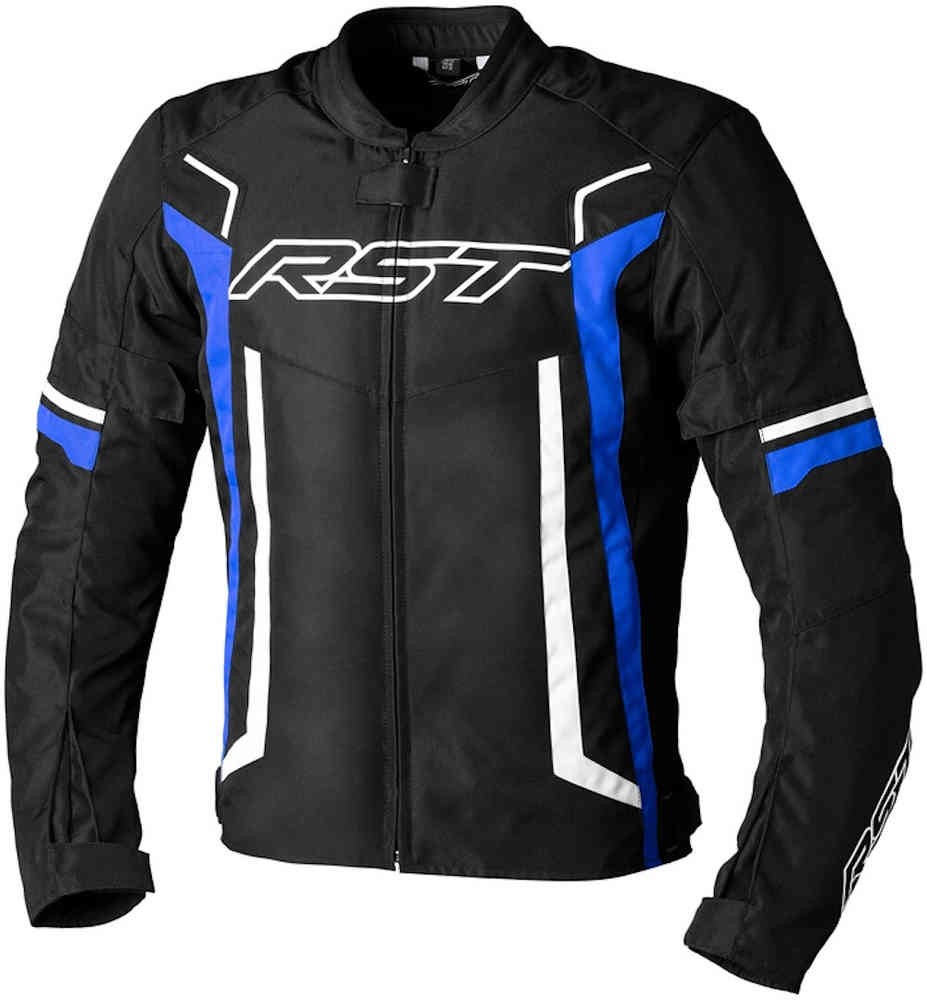 Мотоциклетная текстильная куртка Pilot Evo RST, черный/белый/синий
