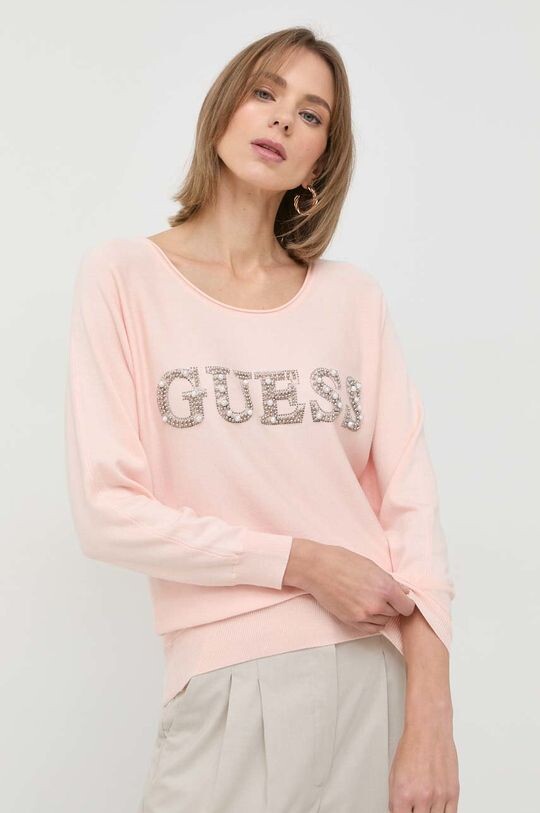 

Свитер Guess, розовый