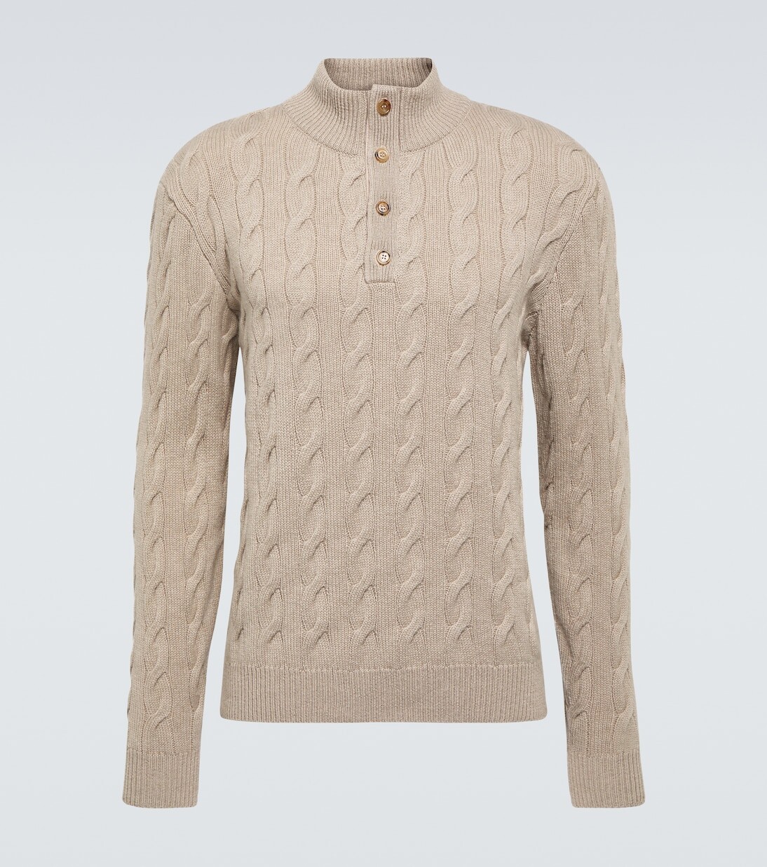 

Кашемировый свитер Ralph Lauren Purple Label, цвет oatmeal melange